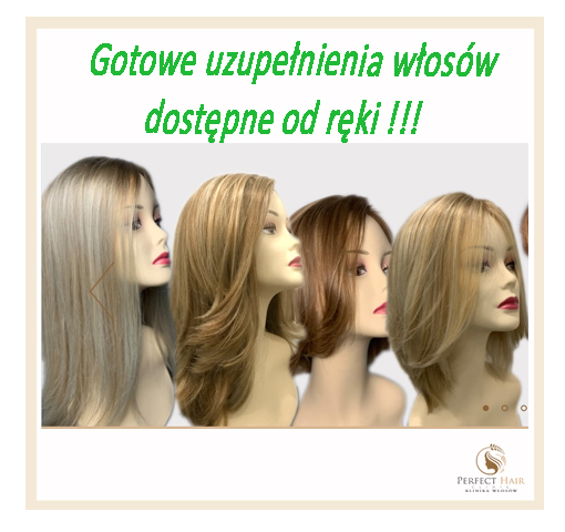 Gotowe uzupełnienia włosów dostępne od ręki!!!